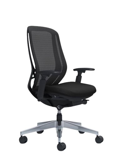Кресло OKAMURA SYLPHY HIGH BACK BLACK для персонала