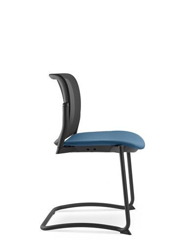 Крісло LD SEATING DREAM+ 512BL-Z, для відвідувачів, на полозах