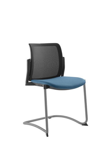 Крісло LD SEATING DREAM+ 512BL-Z, для відвідувачів, на полозах