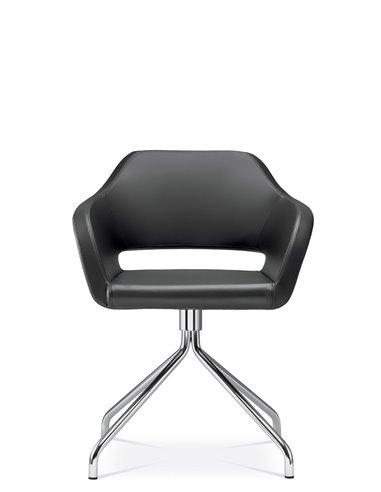 Конференц-кресло LD SEATING POLO+ PO-F-N4 на алюминиевой крестовине