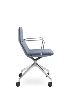 Конференц-кресло LD SEATING FLEXI LIGHT CHL, BR, F75-N6 2