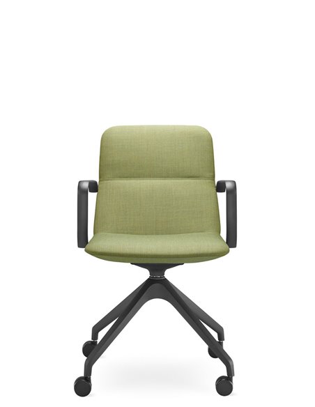 Конференц-кресло LD SEATING FLEXI LIGHT CHL, BR, F95-BL, на колесах