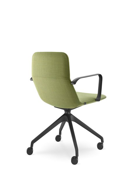 Конференц-кресло LD SEATING FLEXI LIGHT CHL, BR, F95-BL, на колесах
