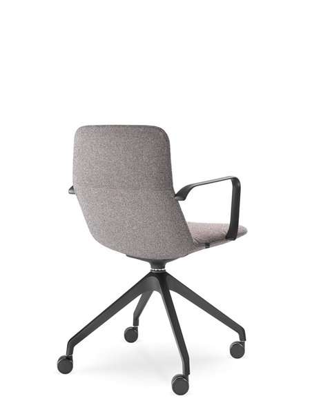 Конференц-кресло LD SEATING FLEXI LIGHT CHL, BR, F95-BL, на колесах