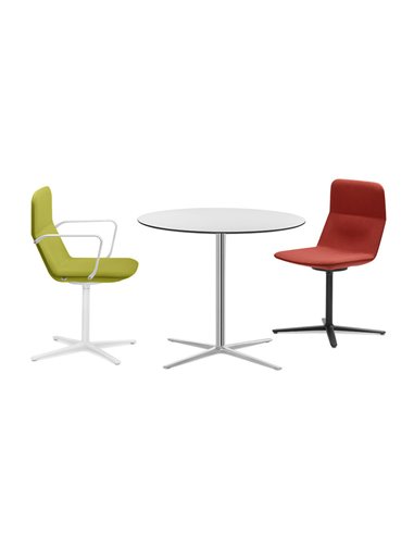 Конференц-кресло LD SEATING FLEXI LIGHT CHL, MINUS-BR, F25-N6