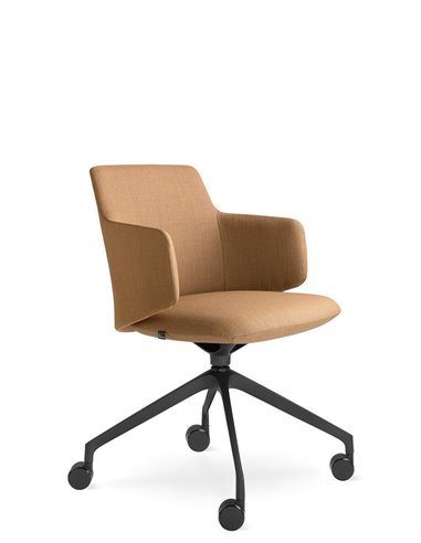 Конференц-кресло LD SEATING MELODY MEETING 360, F75-N1 на колесах