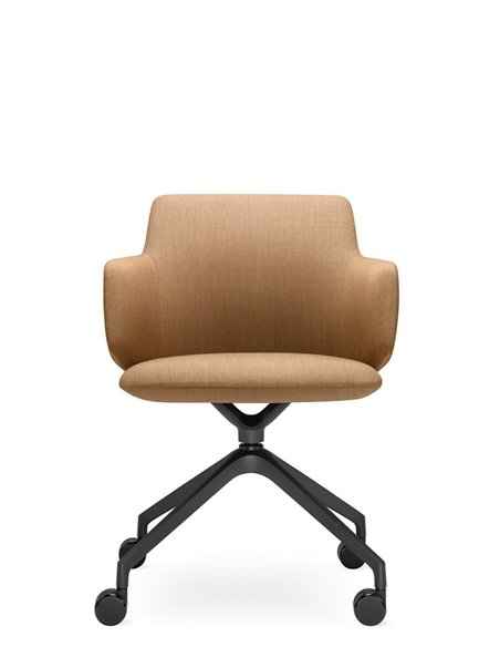 Конференц-кресло LD SEATING MELODY MEETING 360, F75-N1 на колесах