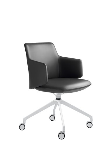 Конференц-кресло LD SEATING MELODY MEETING 360, F75-N0 на колесах