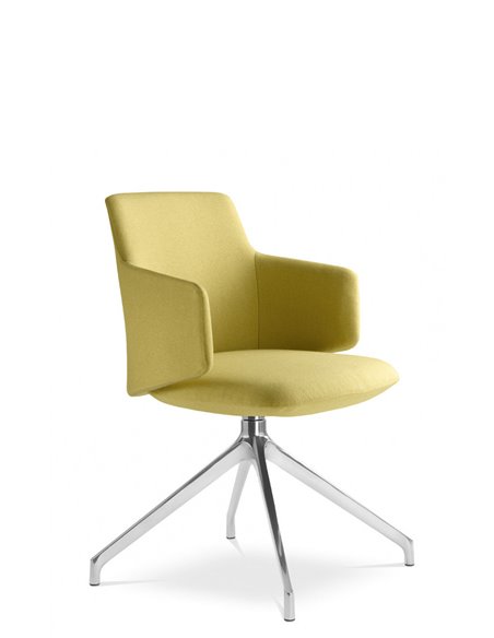 Конференц-кресло LD SEATING MELODY MEETING 360, F70-N6 на алюминиевой крестовине