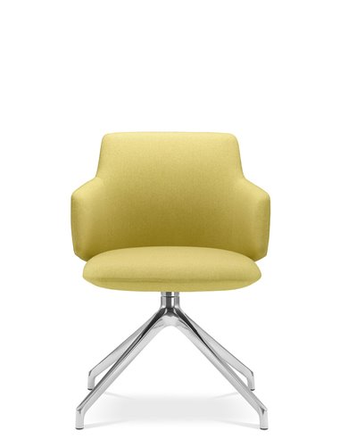 Конференц-кресло LD SEATING MELODY MEETING 360, F70-N6 на алюминиевой крестовине