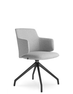Конференц-кресло LD SEATING MELODY MEETING 360, F90-BL на ножках