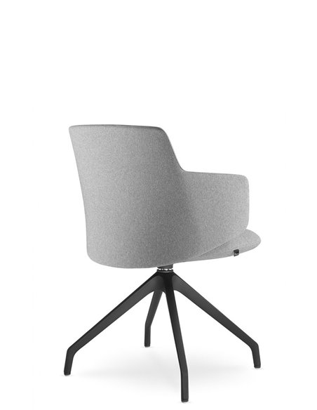 Конференц-кресло LD SEATING MELODY MEETING 360, F90-BL на ножках