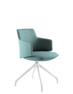 Конференц-кресло LD SEATING MELODY MEETING 360, F90-WH на ножках 2