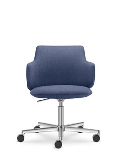 Конференц-кресло LD SEATING MELODY MEETING 360, F37-N6 на колесах 2