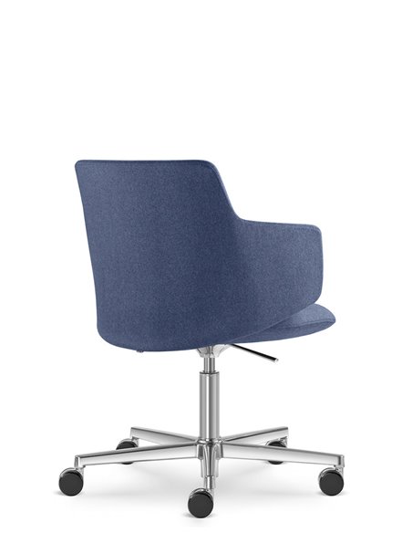 Конференц-кресло LD SEATING MELODY MEETING 360, F37-N6 на колесах