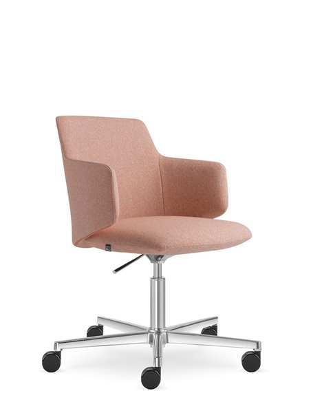 Конференц-кресло LD SEATING MELODY MEETING 360, F37-N6 на колесах