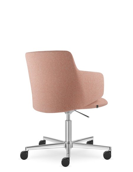 Конференц-кресло LD SEATING MELODY MEETING 360, F37-N6 на колесах