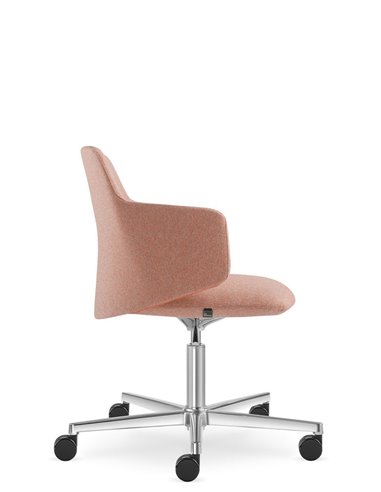 Конференц-кресло LD SEATING MELODY MEETING 360, F37-N6 на колесах