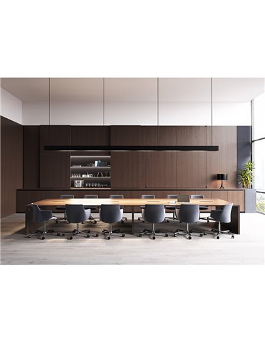 Конференц-кресло LD SEATING MELODY MEETING 360, F37-N6 на колесах
