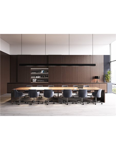Конференц-кресло LD SEATING MELODY MEETING 360, F37-N6 на колесах