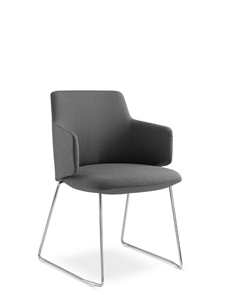 Конференц-кресло LD SEATING MELODY MEETING 360-Q-N4 на полозьях