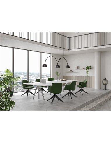 Конференц-кресло LD SEATING MELODY MEETING 360, FW на ножках
