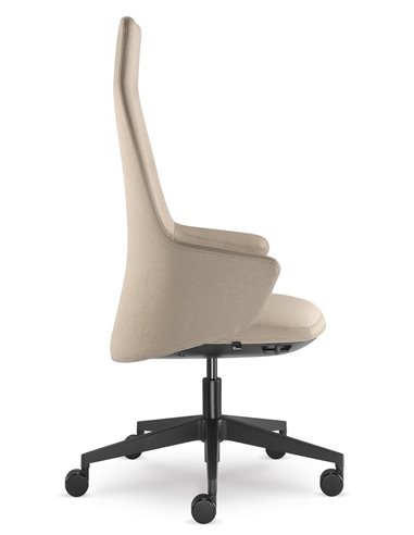 Кресло LD SEATING MELODY DESIGN 796-FR, F40-N1 тканевое, с высокой спинкой