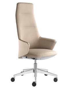 Кресло LD SEATING MELODY DESIGN 796-FR, F40-N6 тканевое, с высокой спинкой