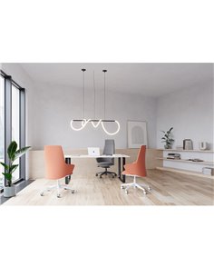 Кресло LD SEATING MELODY DESIGN 796-FR, F40-N6 тканевое, с высокой спинкой 2