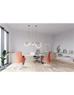 Кресло LD SEATING MELODY DESIGN 796-FR, F40-N0 тканевое, с высокой спинкой 2