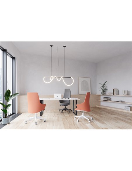 Кресло LD SEATING MELODY DESIGN 796-FR, F40-N0 тканевое, с высокой спинкой