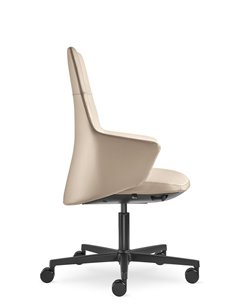 Кресло LD SEATING MELODY DESIGN 786-FR, F40-N1 тканевое, со средней спинкой 2