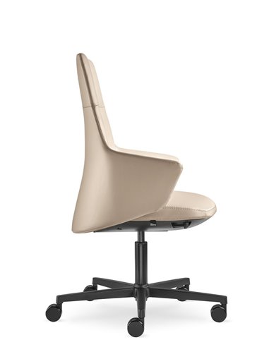Кресло LD SEATING MELODY DESIGN 786-FR, F40-N1 тканевое, со средней спинкой