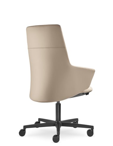 Кресло LD SEATING MELODY DESIGN 786-FR, F40-N1 тканевое, со средней спинкой