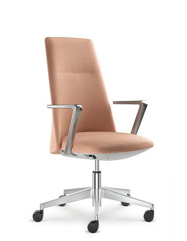 Кресло LD SEATING MELODY DESIGN 785-FR, F40-N6 тканевое, со средней спинкой