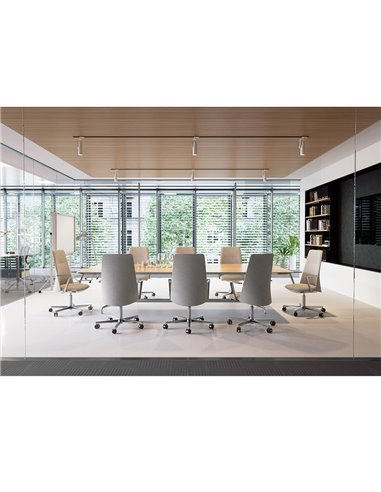 Кресло LD SEATING MELODY DESIGN 785-FR, F40-N6 тканевое, со средней спинкой