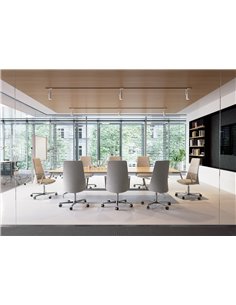 Кресло LD SEATING MELODY DESIGN 785-FR, F40-N0 тканевое, со средней спинкой 2