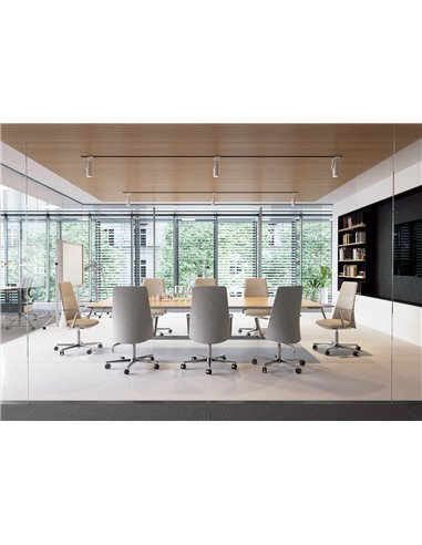Кресло LD SEATING MELODY DESIGN 785-FR, F40-N0 тканевое, со средней спинкой