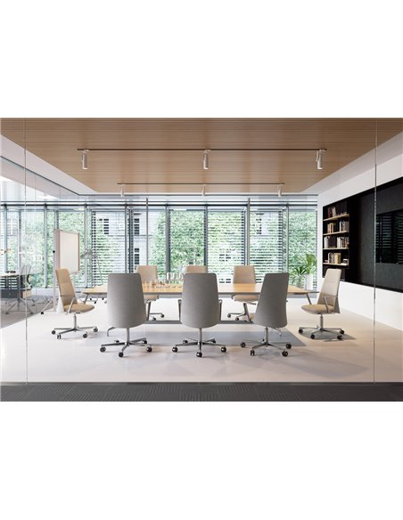 Кресло LD SEATING MELODY DESIGN 785-FR, F40-N0 тканевое, со средней спинкой