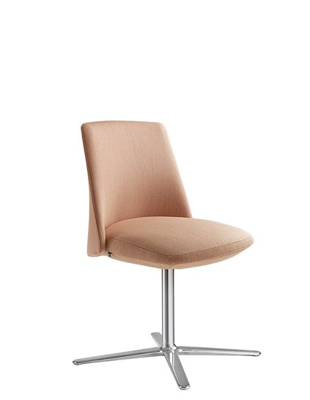 Кресло LD SEATING MELODY DESIGN 770, F25-N6 тканевое, для посетителей