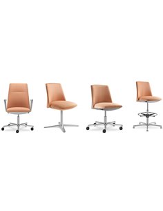 Кресло LD SEATING MELODY DESIGN 770, F25-N0 тканевое, для посетителей 2