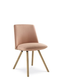 Кресло LD SEATING MELODY DESIGN 770-D тканевое, для посетителей, на ножках