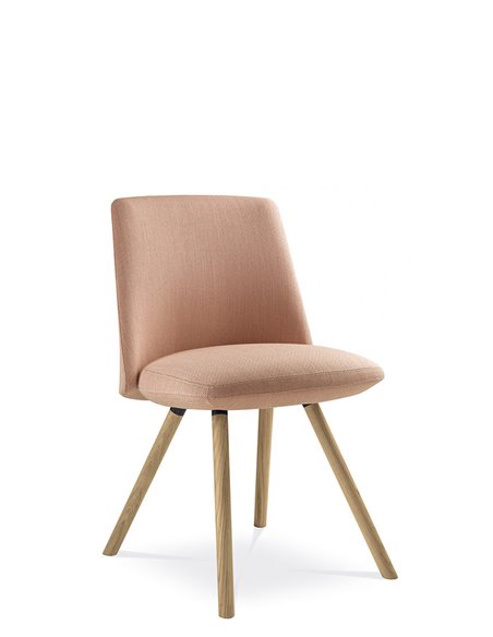 Кресло LD SEATING MELODY DESIGN 770-D тканевое, для посетителей, на ножках