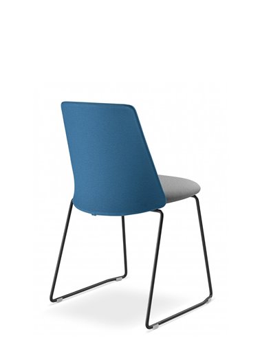 Кресло LD SEATING MELODY CHAIR 361-Q, N1 для посетителей, на полозьях