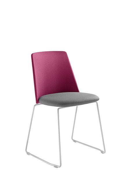 Кресло LD SEATING MELODY CHAIR 361-Q, N0 для посетителей, на полозьях
