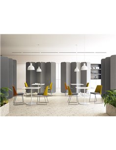 Кресло LD SEATING MELODY CHAIR 361-Q, N0 для посетителей, на полозьях 2