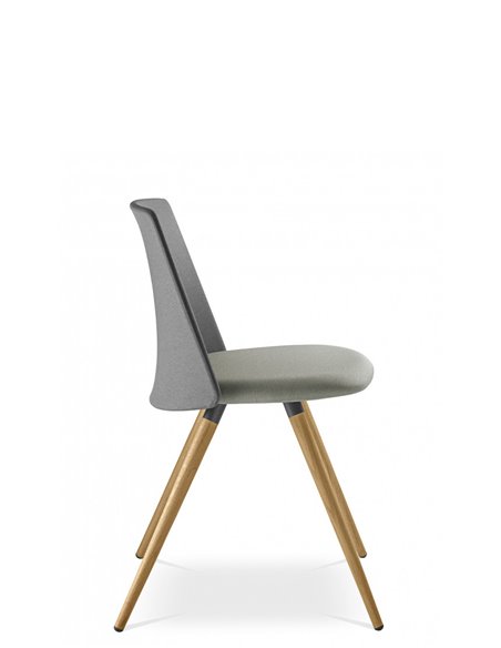 Кресло LD SEATING MELODY CHAIR 361-D для посетителей, на ножках