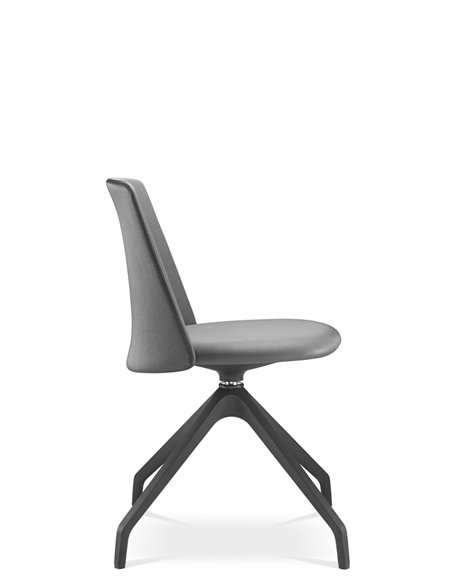Кресло LD SEATING MELODY CHAIR 361, F90-BL для посетителей