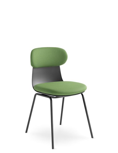Кресло LD SEATING ZOE 221-BL-N1 для посетителей, на ножках