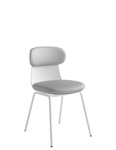 Кресло LD SEATING ZOE 221-WH-N0 для посетителей, на ножках